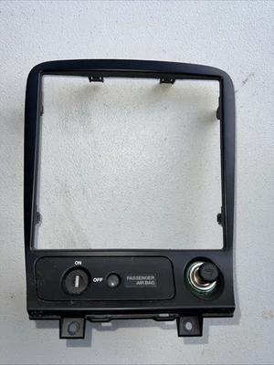 Mazda Miata 1999-2005 OEM negro radio aire acondicionado bisel tablero moldura envolvente NB MX5 Foto 1 de 4