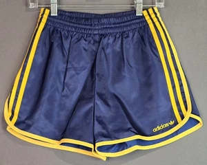 Adidas Originals women Sprinter Shorts athletic running gym bottoms satin XS - Picture 1 of 12