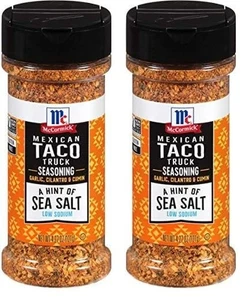 McCormick® Mexican Taco Truck Seasoning 4.27 oz (2 Pack) LOW SODIUM, NON GMO, GF - Picture 1 of 23