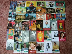 40 Mainly Unused Postcards of FILM, RADIO & TELEVISION. Modern size. - Picture 1 of 1