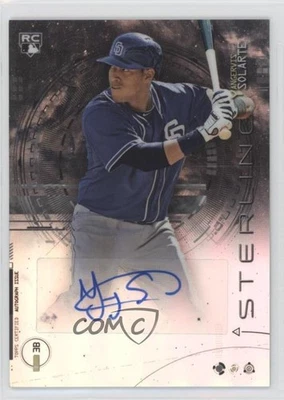 2014 Bowman Sterling Rookie Refractor /150 Yangervis Solarte #BSRA-YS Auto RC - Image 1 of 2