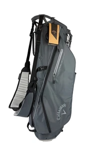 Neu mit Etikett Callaway HyperLite Zero Dewar's Logo 2022 Graphite Stand Golftasche dunkelgrau - Bild 1 von 15