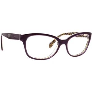 Prada Brille VPR 20P MAT-1O1 Dark Violet Butterfly Frame Italy 54[]17 140 - Bild 1 von 6