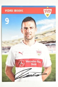 Vedad Ibisevic - VfB Stuttgart - original Autogramm - ca. 15x10cm - Autogrammkar - Bild 1 von 1