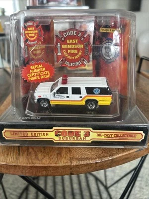 Code 3 East Windsor Rescue Squad GMC Chevy Suburban Fire Dep. - Image 1 of 4