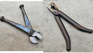 Set of 2 style Jumbo Plier Sharp Harden Teeth Jaw Handmade Tool Heavy Duty - Picture 1 of 13