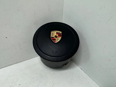 PORSCHE CAYENNE 7P 2010 2014 VOLANTE IN PELLE NERO SRS 7P5880201AA34 - Immagine 1 di 4