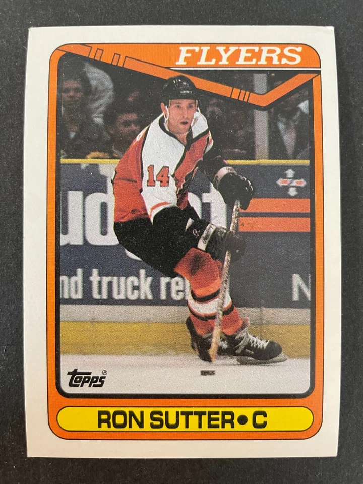Ron SUTTER 1990-91 Topps Hockey #45 Philadelphia Flyers - Image 1 of 2