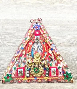 Our Lady Of Guadalupe The Secret of the Virtuous Horseshoe Amulet Triangular - Picture 1 of 15