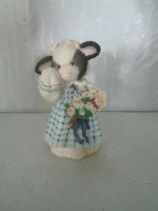 1995 Mary's Moo Moos - "Milk Maid Of Honor"" figura de vaca # 167509 - Imagen 1 de 2