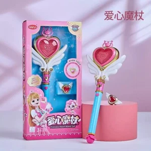 Fang! Teenieping Teenie Herz Flügel Zauberspiel Prinzessin Herz Zauberstab Set Mädchen Spielzeug - Bild 1 von 6