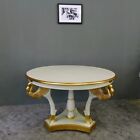 Chippendale Tisch Esstisch Mahagoni excellent white / gold Ausstellungsstck