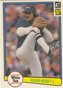 FREE SHIPPING-MINT-1982 Donruss Kevin Hickey #631 WHITE SOX PLUS BONUS CARDS - Picture 1 of 1