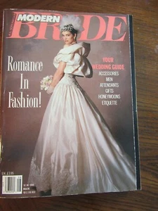 Modern Bride - Vintage Aug/Sept 1988 - Picture 1 of 10