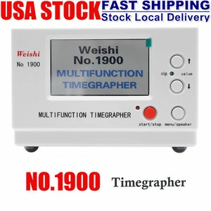 No.1900 Weishi Timegrapher Mechanical Watch Timing Machine Multifunction US Plug - Picture 1 of 17