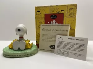 A Friendly Shoulder Snoopy & Woodstock Hallmark Gallery 3rd Edition Mint In Box - Bild 1 von 7