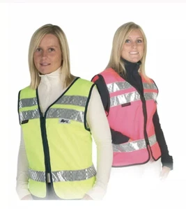 Hi Viz Reitweste, PINK, KLEINES KIND, KOSTENLOSER UK-VERSAND - Bild 1 von 1