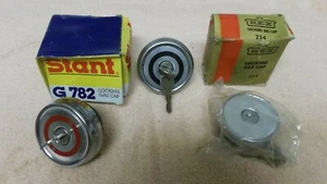 Tapas de gas de bloqueo vintage STANT G782 G754 REX 254 LOTE de 3 - Imagen 1 de 6
