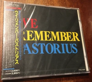 JACO PASTORIUS We Remember Pastorius CD-1991 All Star Tribute to Jaco NEW/SEALED - Picture 1 of 2