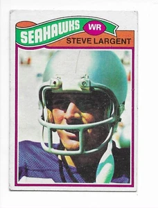 1977 Topps #177 Steve Largent RC - QUASI NUOVO Seattle Seahawks Football - Foto 1 di 2