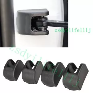 4xFor Cadillac SRX 2010-2016 Door Left Right Stop Check Limiter Black Cover Trim - Foto 1 di 2