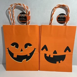 Halloween Trick or Treat Beutel 4 Stück - Kürbis Geschenktüten - Bild 1 von 7