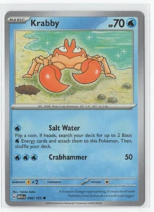 Pokemon Scarlet & Violet 151 - 098/165 Krabby - Picture 1 of 1