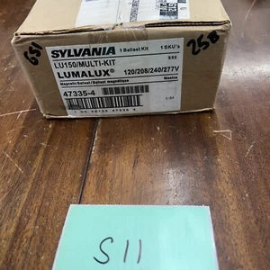 SYLVANIA Magnetic Ballast Kit 47335-4 LU150/MULTI-KIT 150W 120/208/240/277V  S55 - Imagen 1 de 2
