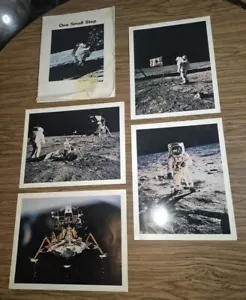 ONE SMALL STEP APOLLO 11 TRW MONDLANDUNG 1969 PORTFOLIO 4 DRUCKE 11X14 PROMO - Bild 1 von 9