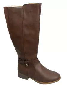 LifeStride Para Mujer, Bota Xtrovertida Varilla Alta Bronceado Oscuro Pantorrilla Ancha Talla 7.5 - Imagen 1 de 7