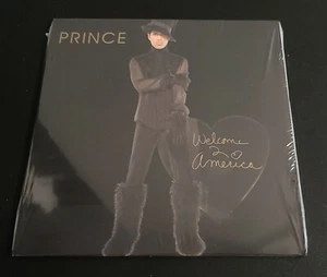 Prince - Welcome 2 America Exclusive Limited Numbered Gold Colored 7" Vinyl - Picture 1 of 3