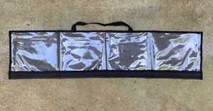 TACKLEWORKS Spreader Bar Bag 40"x10" Lure Storage - Black - Picture 1 of 1