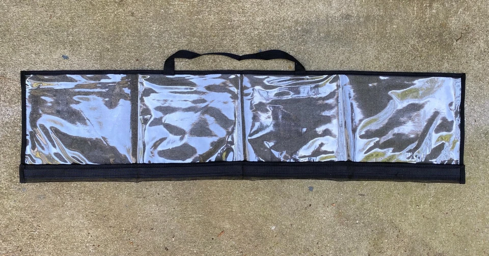 TACKLEWORKS Spreader Bar Bag 40"x10" Lure Storage - Black