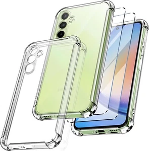New&Teck - Funda para Samsung Galaxy A35 5G + 2 Vidrio Templado Protector - Imagen 1 de 7