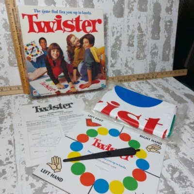 Hasbro & Milton Bradley Twister Board Game 1998 Complete  - Image 1 of 4