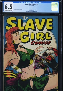 SLAVE GIRL COMICS #1 - CGC-6.5, OW-W - Avon - Golden Age - Bild 1 von 3