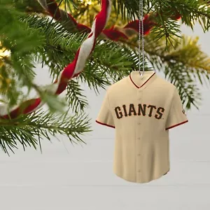 Maglia da baseball Hallmark Keepsake San Francisco Giants decorazione natalizia 2018 - Foto 1 di 5