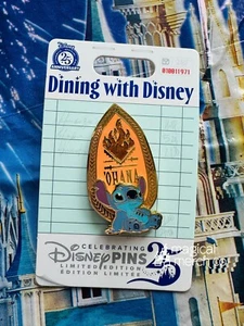 2025 Walt Disney World Parks Dining With Disney Ohana Stitch Pin LE 2500 - Picture 1 of 1
