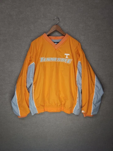 Vintage NCAA Tennessee Volunteers Vols Men’s L Pullover Starter Jacket 90s Y2K Cover