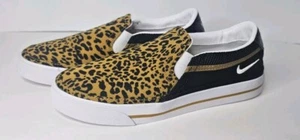 Nike Womens Court Legacy DJ5938-001 Yellow & Black Shoes Sneakers Size 6 - Picture 1 of 8