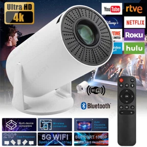 Mini projecteur multimédia portable 4K UltraHD - Home Cinema - WIFI & Bluetooth - Photo 1/15