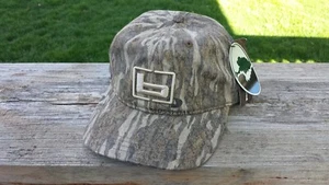 Banda Equipo "b" Logo Mossy Oak Bottomland Btml Camuflaje Algodón Caza Sombrero Gorra NUEVO - Imagen 1 de 14
