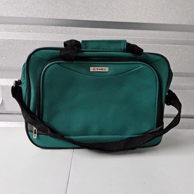 Bolsa para laptop TAG maleta ombro mensageiro trabalho viagem verde - Imagem 1 de 4