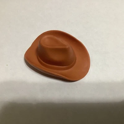 De colección WWE WWF LJN Accesorio Original Rob Orton Sombrero Vaquero Marrón Foto 1 de 3