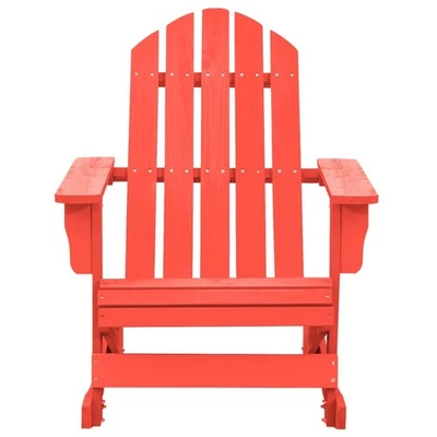 Adirondack Rocking Chair Lounge Patio Chair for Garden Solid Wood Fir vidaXL - Image 1 of 4