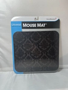 HandStands Universal Black Designed Mouse Mat Works With All Mice Non-Slip - Picture 1 of 2