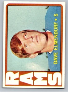 1972 Topps Football Set-Break #109 Dave Elmendorf Rams *WSC* - Picture 1 of 2