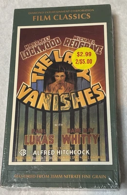 The Lady Vanishes VHS (1991) || Alfred Hitchcock || NEW - Image 1 of 4