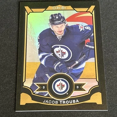 JACOB TROUBA  Rookie Card #d/100 2015/16 UD OPC Black Border Exclusives - Image 1 of 2