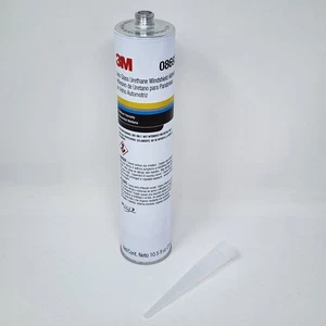 10.5 oz Cartridge 3M Urethane Auto Glass Windshield Bonding Adhesive Black 08693 - Picture 1 of 11